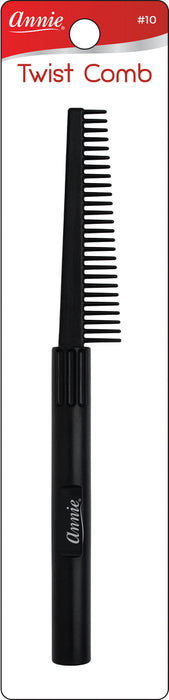 Twist Comb / Black #10 (12 PACKS)