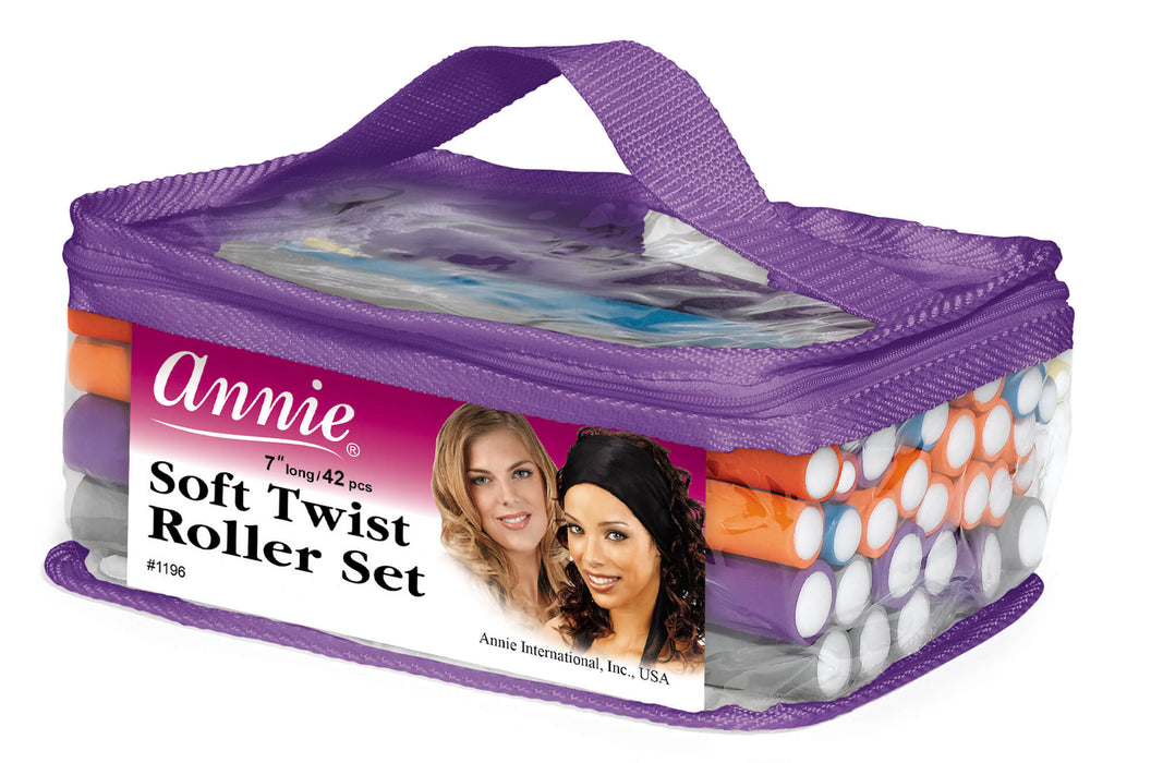 Soft Twist Roller Set In Bag 7" 42Ct #1196