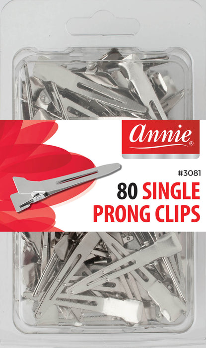 Single Prong Clips 80Pc #3081