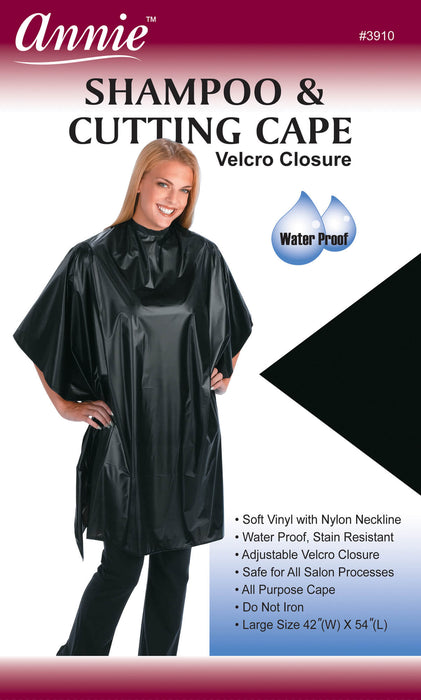 Shampoo And Cutting Cape Velcro Closure #3910