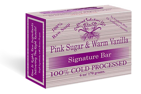 Signature 100% Cold Processed Raw Butter Soap 6oz