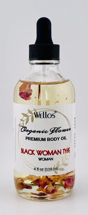 Wellos Organic Flower Body Oil 4oz