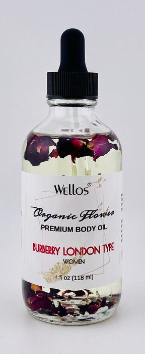 Wellos Organic Flower Body Oil 4oz