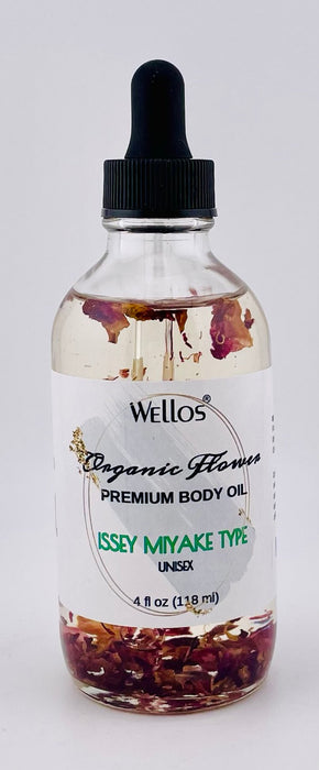 Wellos Organic Flower Body Oil 4oz