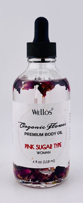 Wellos Organic Flower Body Oil 4oz