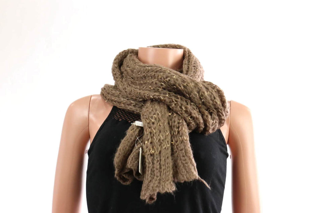 Knitted Sequin Scarf #AACG0406 (PC)