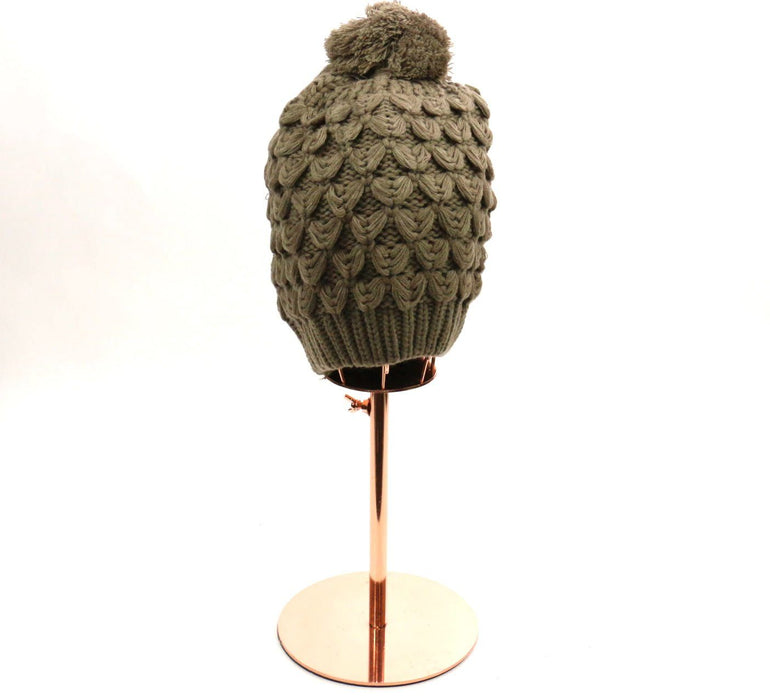 Knitted Pom Pom Beanie #AACG0663 (PC)