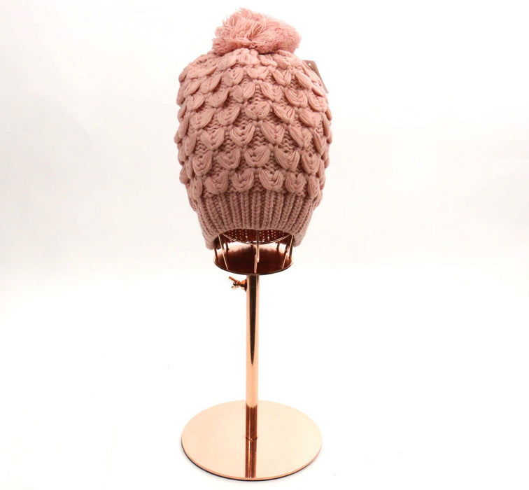 Knitted Pom Pom Beanie #AACG0663 (PC)