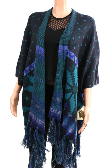 Winter Design Poncho #SBP706 (PC)