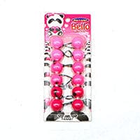 6 Ball / 24mm Ball Ponytail Holders