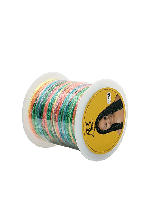 AB Colorful Braid Thread 10M #ALI0108 (12 PIECES)