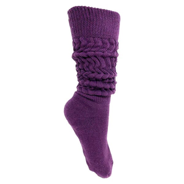 WHOLESALE-SLOUCH-SOCKS-PURPLE