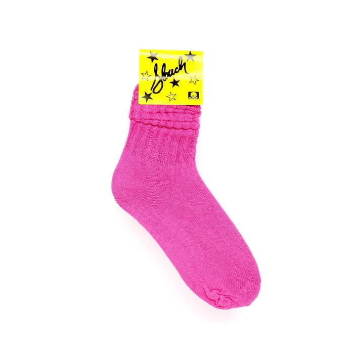 WHOLESALE-SLOUCH-SOCKS-HOTPINK