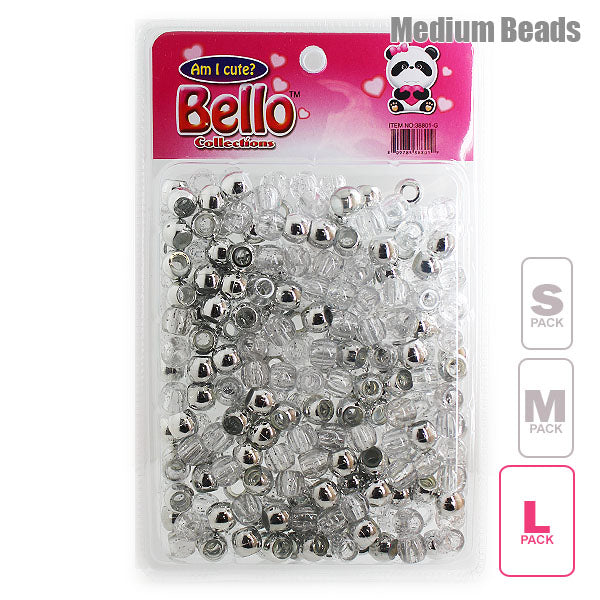 MEDIUM Hair Beads / LARGE Pack #BR9