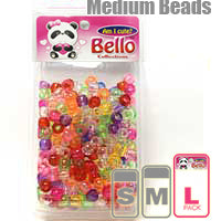 MEDIUM Hair Beads / LARGE Pack #BR9